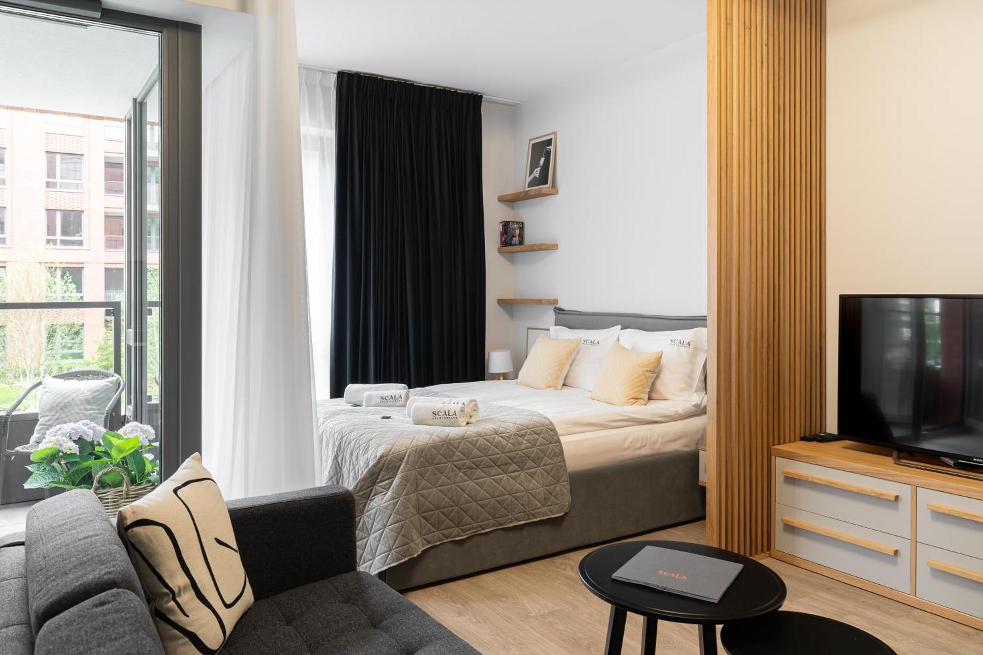 Scala 60C City Center Apartments & Studio By Lion Apartments Gdańsk Exteriör bild